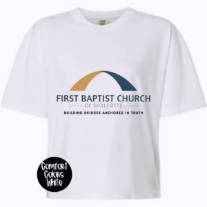 Comfort Colors Ladies Boxy Tee White