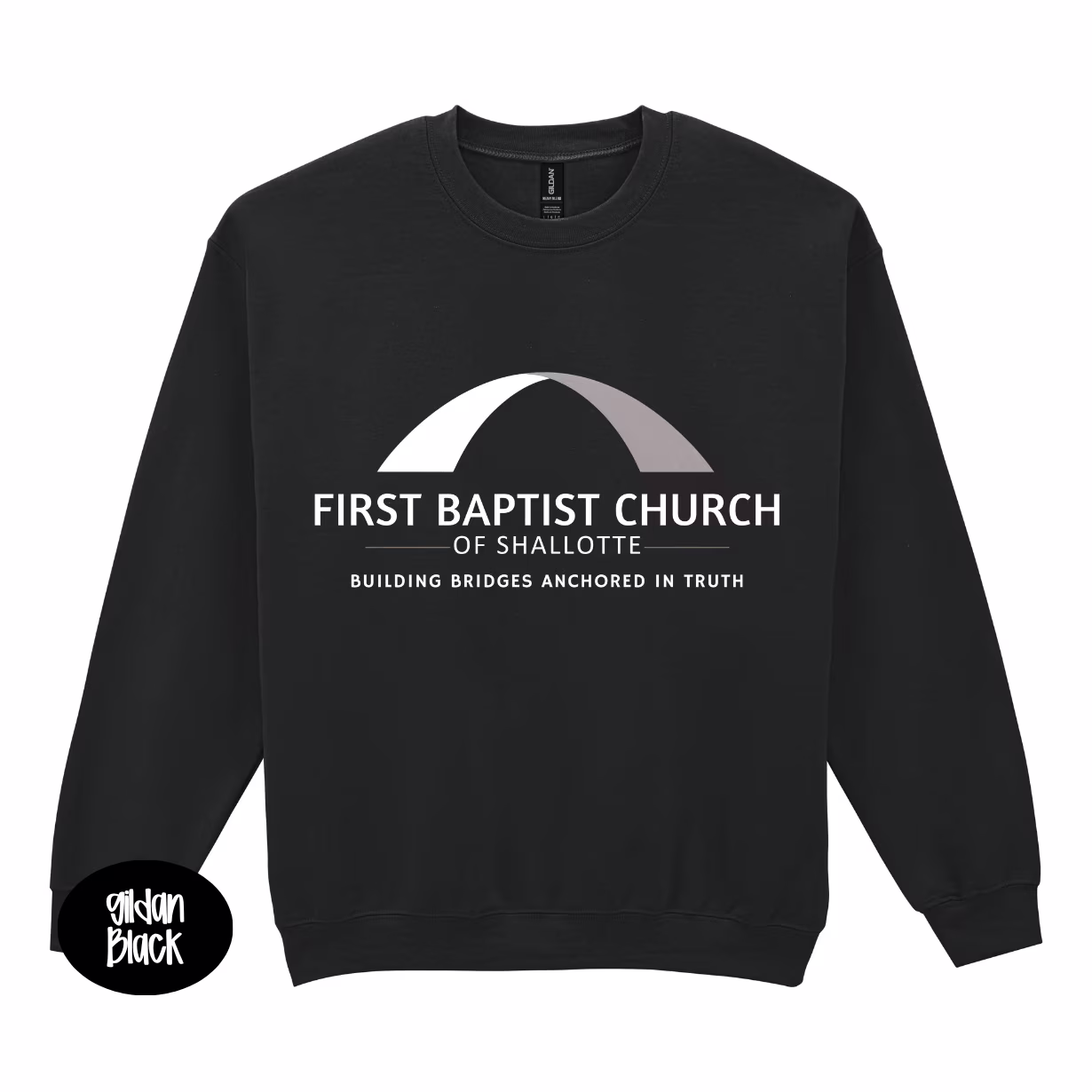 Gildan Crewneck Black